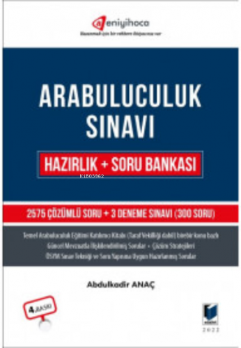 Arabuluculuk Sınavı Hazırlık + Soru Bankası 2022
