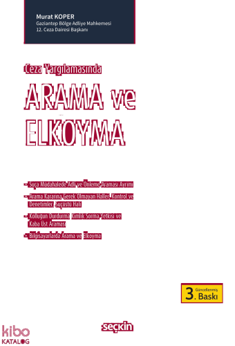 Arama ve ElKoyma