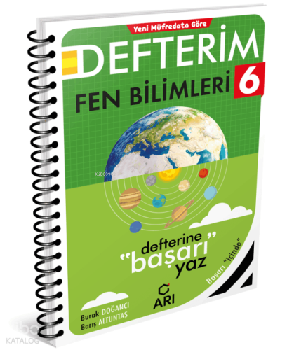 Arı Yayıncılık 6. Sınıf Fen Bilimleri Defterim