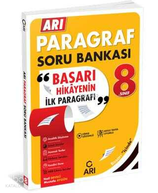 Arı Yayıncılık 8. Sınıf Paragraf Kitabı