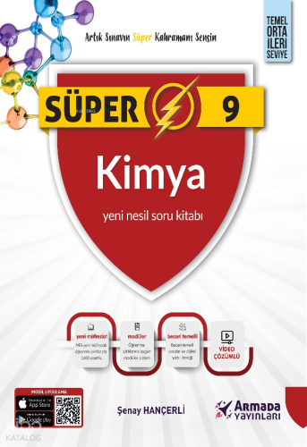 Armada 9.Sınıf Süper Kimya Yeni Nesil Soru Kitabı