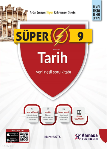 Armada 9. Sınıf Süper Tarih Yeni Nesil Soru Kitabı
