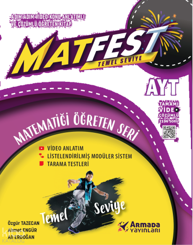Armada Yayınları YKS TYT Matfest Temel Seviye Matematik Soru Kitabı