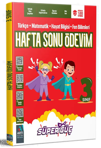 Artı Eğitim 3. Sınıf Hafta Sonu Ödevim