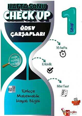 Artı Eğitim Yayınları 1. Sınıf Hafta Sonu Check Up