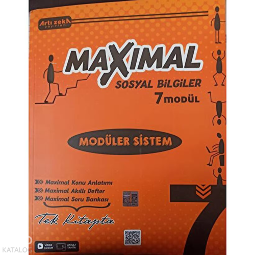 Artı Zeka Yayınları 6. Sınıf Maximal Sosyal Bilgiler Modüler Set (7 Modül)
