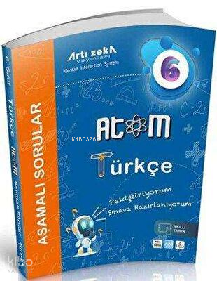 Artı Zeka Yayınları 6. Sınıf Türkçe Atom Aşamalı Sorular (Büyük Boy)