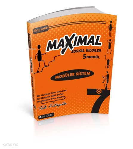 Artı Zeka Yayınları 7. Sınıf Maximal Sosyal Bilgiler Modüler Set (7 Modül)