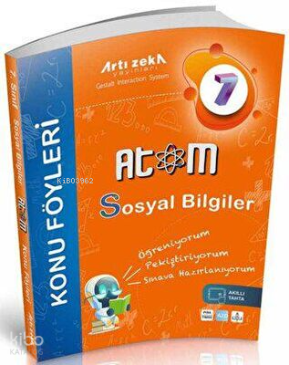 Artı Zeka Yayınları 7. Sınıf Sosyal Bilgiler Atom Konu Föyleri