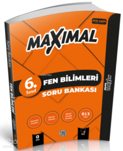 Artı Zeka Yayınları Maximal Bire Bir MEB 6.Sınıf Fen Bilimleri Soru Bankası