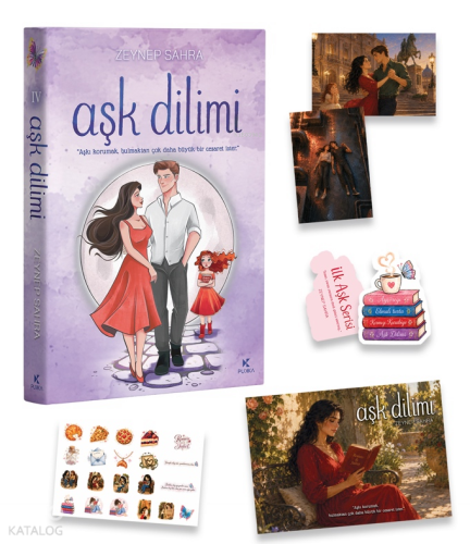 Aşk Dilimi (Ciltli - Kenar Boyamalı)
