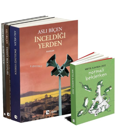 Aslı Biçen Seti 3 Kitap Takım - Metis Ajanda Hediyeli