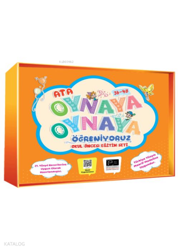Ata Oynaya Oynaya Öğreniyoruz Eğitim (3-4 Yaş)