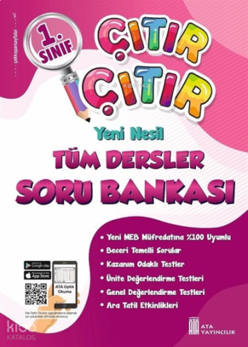 Ata Yayıncılık 1. Sınıf Çıtır Çıtır Soru Bankası