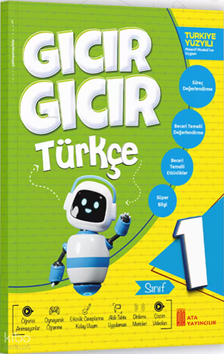 Ata Yayıncılık 1. Sınıf Gıcır Gıcır Türkçe