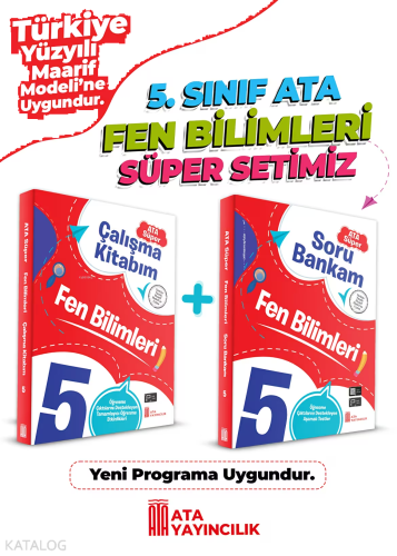 Ata Yayıncılık 5. Sınıf Ata Süper Soru Bankam Fen Bilimleri