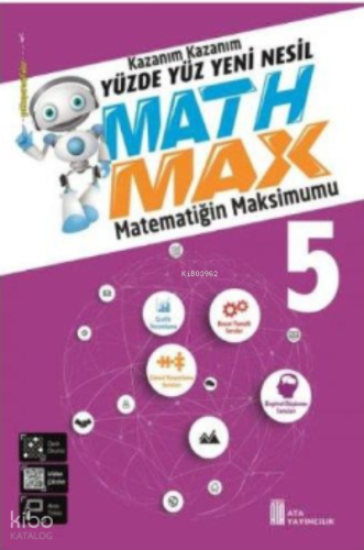 Ata Yayıncılık 5. Sınıf Math-Max Beceri Temelli Matematik Soru Bankası