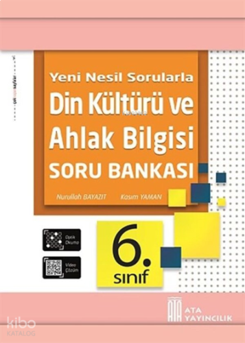 Ata Yayıncılık 6. Sınıf Din Kültürü Ve Ahlak Bilgisi Soru Bankası