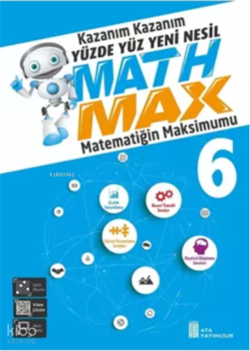 Ata Yayıncılık 6. Sınıf Math-Max Beceri Temelli Matematik Soru Bankası