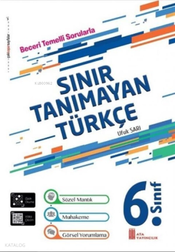 Ata Yayıncılık 6. Sınıf Sınır Tanımayan  Türkçe