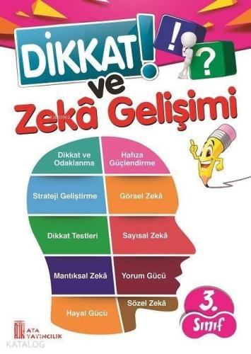 Ata Yayınları 3. Sınıf Dikkat ve Zeka Gelişimi (Bilsem) Ata 