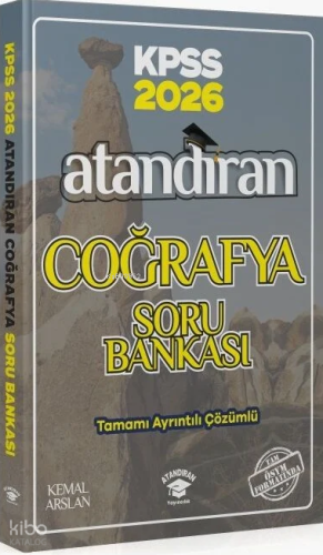 Atandıran 2026 KPSS Coğrafya Soru Bankası Çözümlü - Kemal Arslan