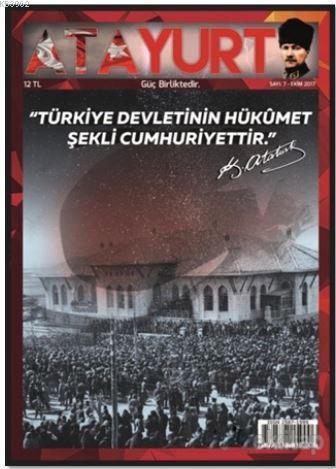 Atayurt Dergisi Sayı : 7 Ekim 2017