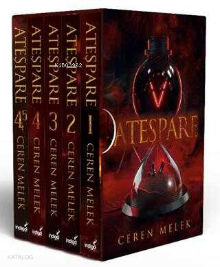 Ateşpare Seti - 5 Kitap Takım - Kutulu