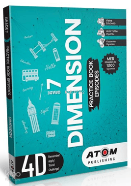 Atom Yayıncılık 2024 7. Sınıf İngilizce Dimension Konu Anlatımı