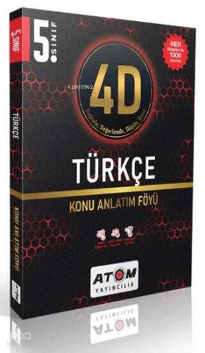 Atom Yayınları 5. Sınıf Türkçe Konu Anlatım