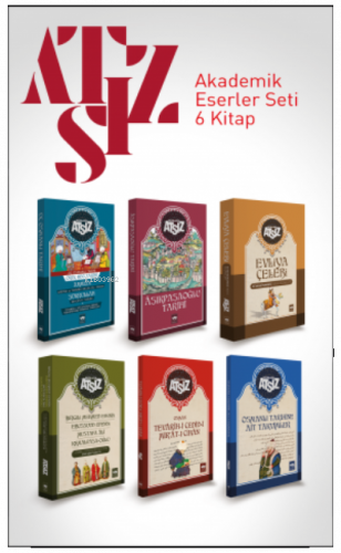 Atsız Akademik Eserler Seti 6 Kitap