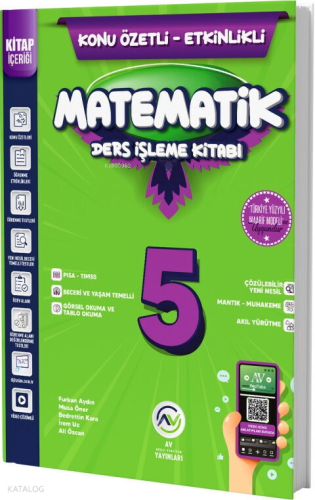 Av Yayınları 5. Sınıf Matematik Ders İşleme Kitabı