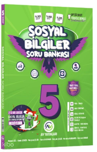 Av Yayınları 5. Sınıf Sosyal Bilgiler Soru Bankası