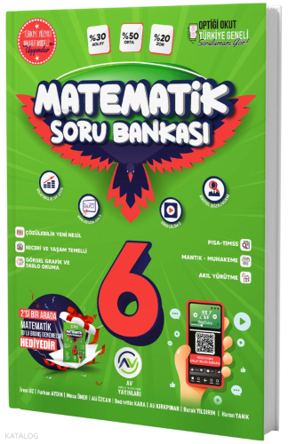Av Yayınları 6. Sınıf Matematik Soru Bankası