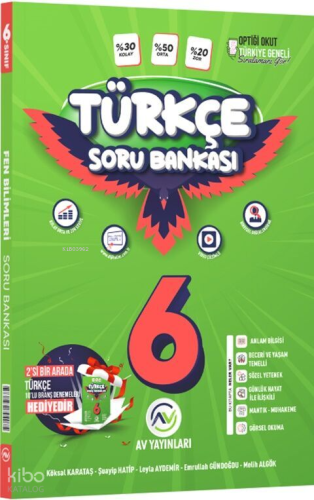 Av Yayınları 6. Sınıf Türkçe Soru Bankası