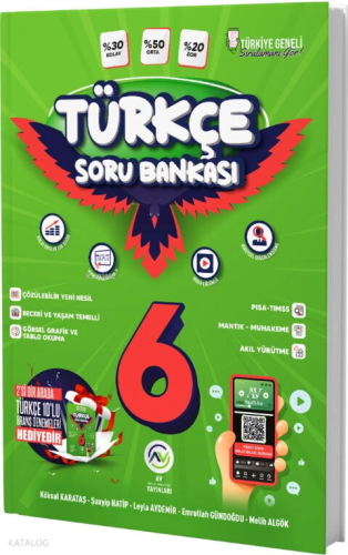 Av Yayınları 6. Sınıf Türkçe Soru Bankası