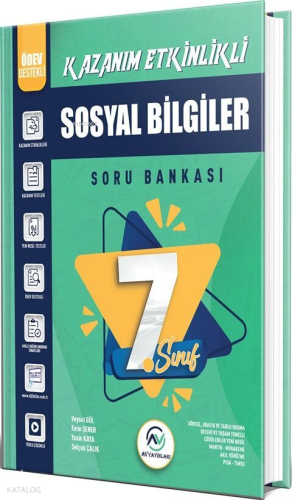 Av Yayınları 7. Sınıf Sosyal Bilgiler Kazanım Etkinlikli Soru Bankası