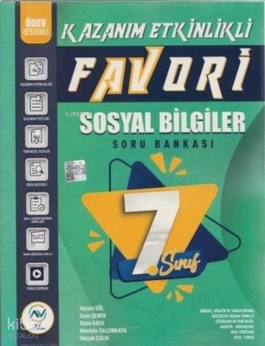 Av Yayınları 7.Sınıf Sosyal Bilgiler Kazanım Etkinlikli Soru Bankası