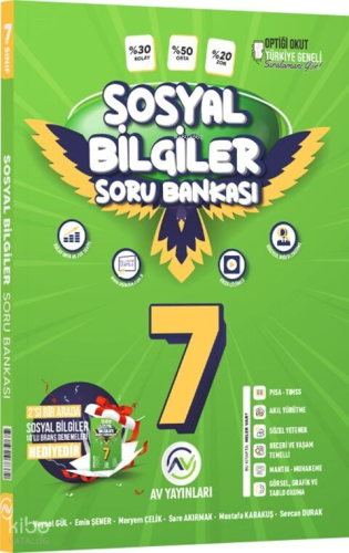 Av Yayınları 7. Sınıf Sosyal Bilgiler Soru Bankası