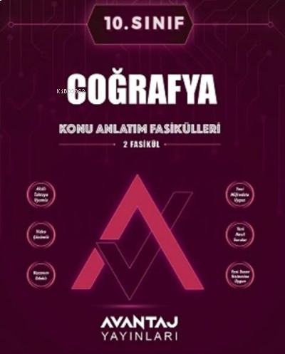 Avantaj Yayınları 10.Sınıf Coğrafya Konu Anlatım Fasikülleri