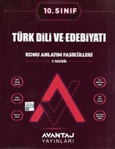 Avantaj Yayınları 10.Sınıf Türk Dili ve Edebiyatı Konu Anlatım Fasikülleri