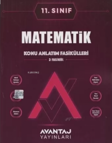 Avantaj Yayınları 11.Sınıf Matematik Konu Anlatım Fasikülleri