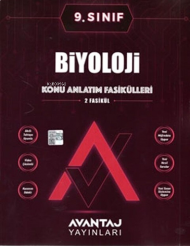 Avantaj Yayınları 9.Sınıf Biyoloji Konu Anlatım Fasikülleri
