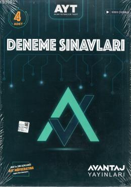 Avantaj Yayınları AYT Avantaj 4 lü Deneme Sınavları 2020 Özel Avantaj