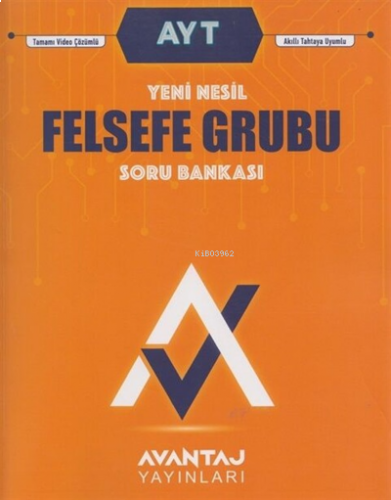 Avantaj Yayınları AYT Felsefe Grubu Soru Bankası