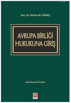 Avrupa Birliği Hukukuna Giriş