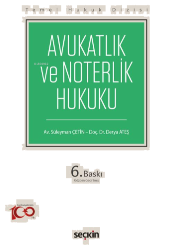 Avukatlık ve Noterlik Hukuku