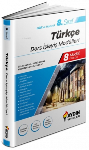 Aydın 8.Sınıf Türkçe Ders İşleyiş Modülleri