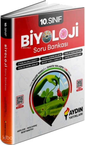 Aydın Yayınları 10. Sınıf Biyoloji Soru Bankası