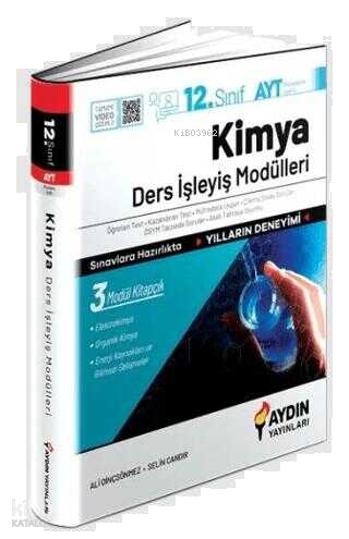 Aydın Yayınları 12. Sınıf Aydın Kimya Ders İşleyiş Modülleri